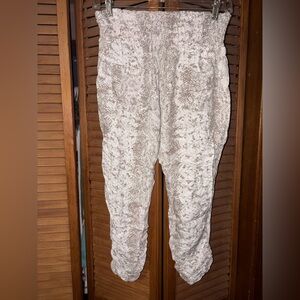Snakeskin Rewash pants.